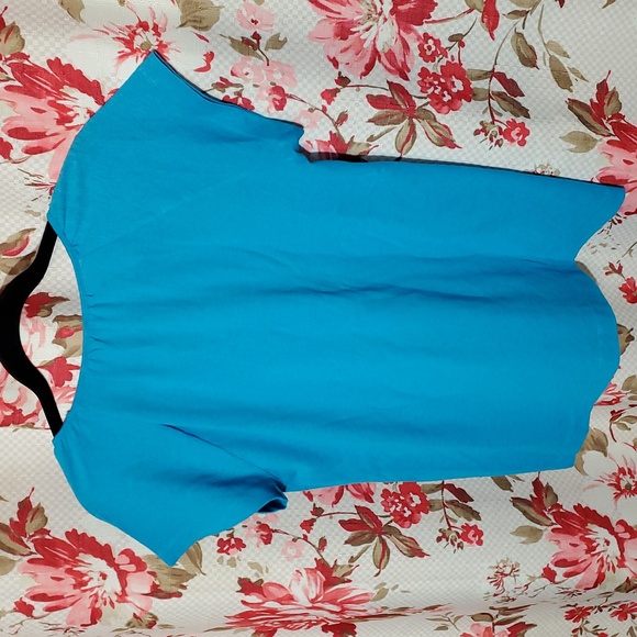 Ann Taylor Factory V-Neck Short Sleeve Blouse - Picture 3 of 4